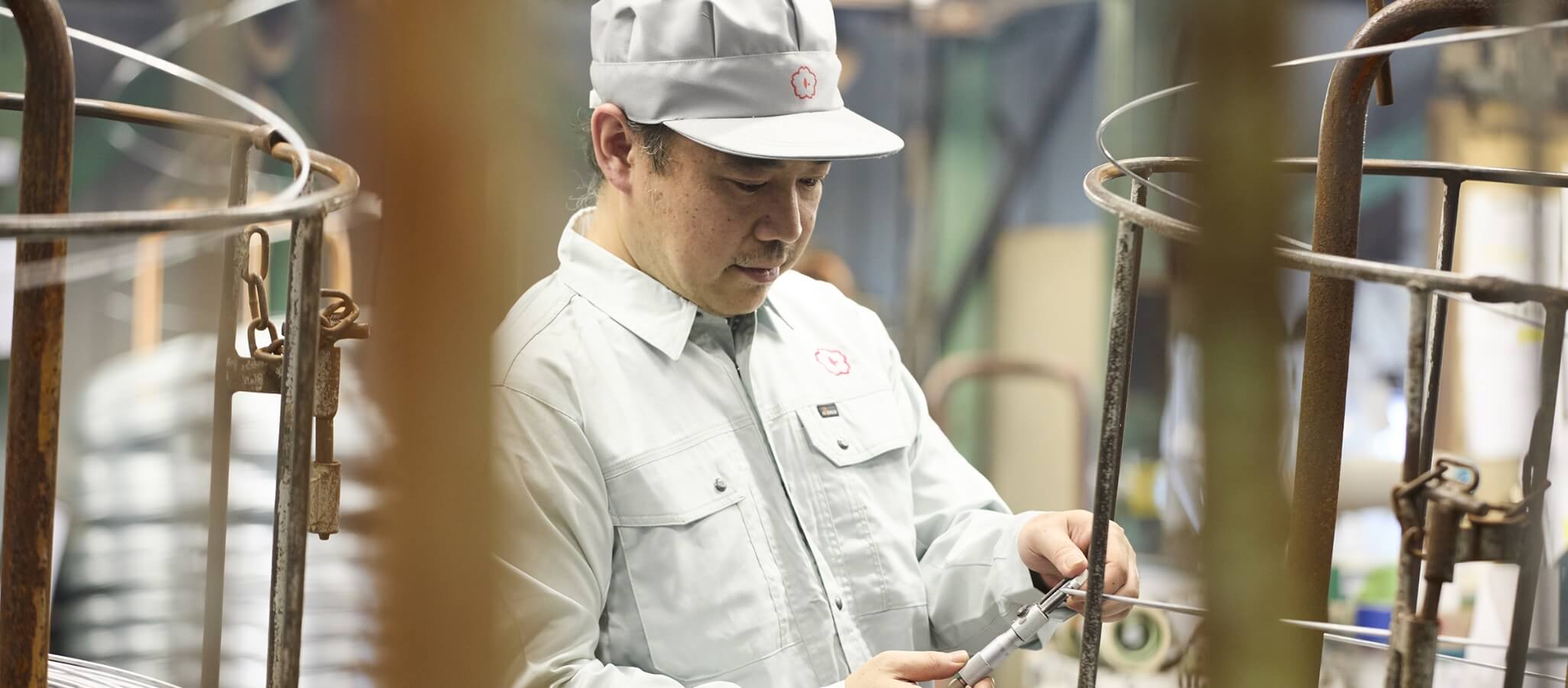 めっき鉄線の製造・機械オペレーター