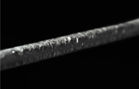 Rough galvanized steel wire with 10% zinc-aluminum alloy